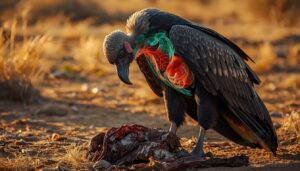 vultures’ highly acidic stomachs vultures’ highly acidic stomachs