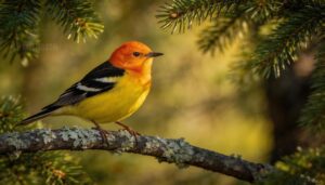 western tanager western tanager