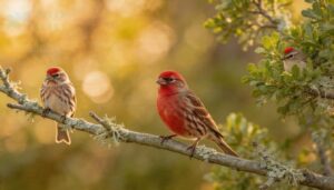 what defines a small red-headed bird what defines a small red-headed bird