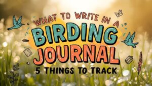 what to write in a birding journal what to write in a birding journal
