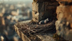 where pigeons build nests where pigeons build nests