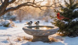 where to place winter birdbaths where to place winter birdbaths