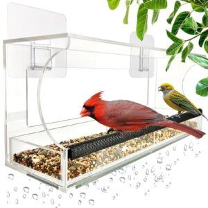 Window Bird Feeder with Removable B085MHDLFK