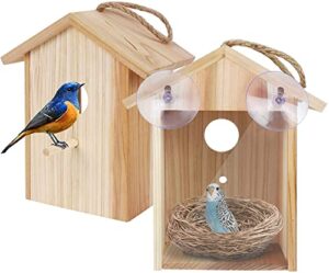 Window Bird House for Outside B087WG4M27