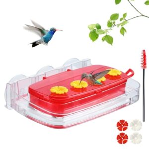 Window Hummingbird Feeder with Strong B0CPSVV3Q4