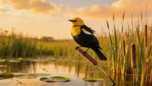 yellow-headed blackbird yellow-headed blackbird