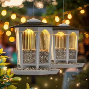 2 Pack Solar Bird Feeders B0DQJ56LXT