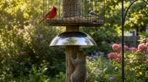 add squirrel barriers add squirrel barriers