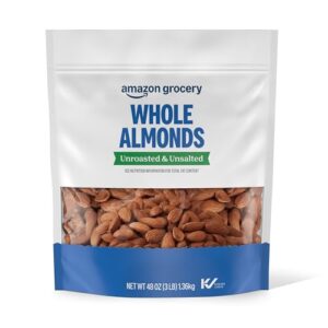 Amazon Grocery, Whole Almonds, Unroasted B01E60RI6S