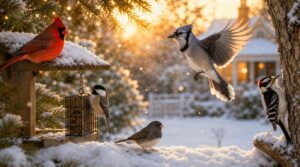backyard birds that love winter backyard birds that love winter