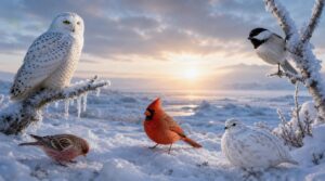 best snow-loving bird varieties best snow-loving bird varieties