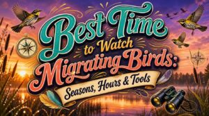 best time watch migrating birds