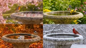bird bath cleaning schedule by season bird bath cleaning schedule by season