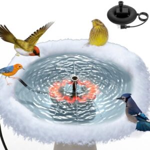 Bird Bath Heater with Fountain B0CFZWGKCC