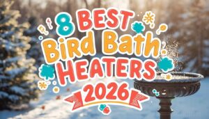 bird bath heaters for families with kids