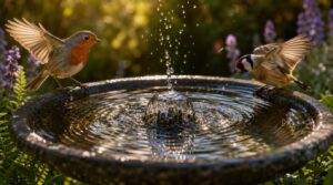 bird bath movement reduces mosquitoes bird bath movement reduces mosquitoes