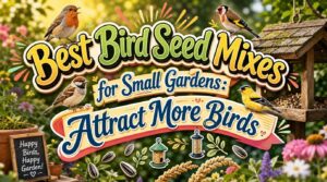 bird seed mixes for small gardens