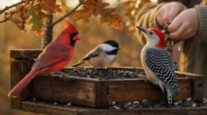 black oil sunflower seeds for cardinals, chickadees, and woodpeckers black oil sunflower seeds for cardinals, chickadees, and woodpeckers