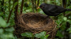 blackbird nesting materials blackbird nesting materials