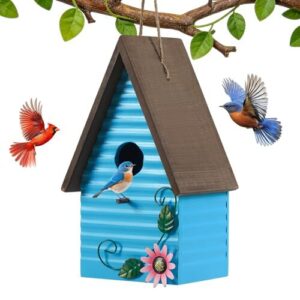 Bluebird Houses for Outside,Blue Bird B0GH6NRMQS
