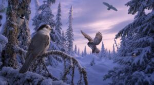 boreal forest winter birds boreal forest winter birds