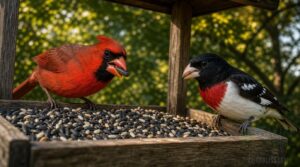 cardinals and grosbeaks cardinals and grosbeaks