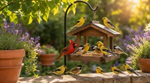 choose low-mess seed blends choose low-mess seed blends