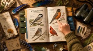color-coded bird organization for faster spotting color-coded bird organization for faster spotting