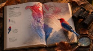 color-coded breeding, migration, and wintering ranges color-coded breeding, migration, and wintering ranges