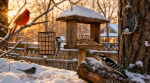 common winter backyard birds common winter backyard birds