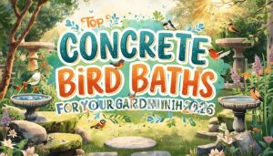 concrete bird bath for garden concrete bird bath for garden