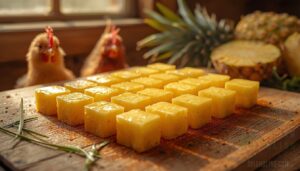 cut into tiny cubes cut into tiny cubes