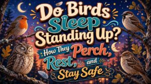 do birds sleep standing up do birds sleep standing up