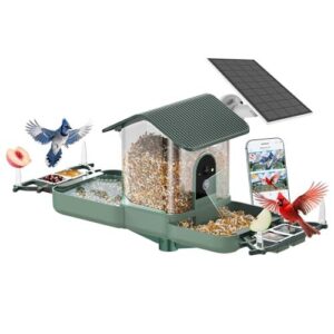 Dual Lens Bird Feeder with Camera B0FNQTT728
