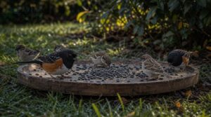 ground feeding stations for terrestrial songbirds ground feeding stations for terrestrial songbirds