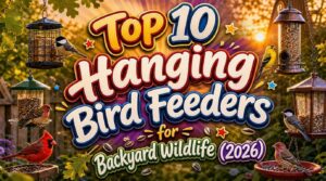 hanging bird feeders for backyard wildlife enthusiasts