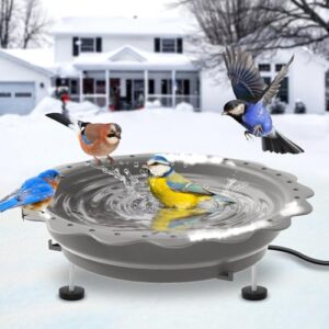 Heated Bird Bath for Outside B0FKMDDHGC