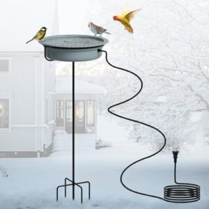 Heated Bird Bath for Winter, B0FHJXXRXQ
