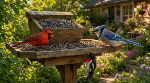 hopper feeders for cardinals, grosbeaks, and blue jays hopper feeders for cardinals, grosbeaks, and blue jays