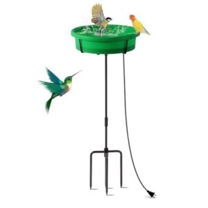 HRAYLTOP Standing Heated Bird Bath B0FXTFQF9J