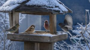 identifying winter birds at feeders identifying winter birds at feeders