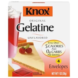 Knox Original Unflavored Gelatine, 4 B00BCMU7T4