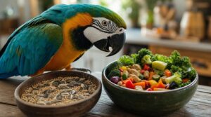 limiting seed-heavy treats and filler foods limiting seed-heavy treats and filler foods