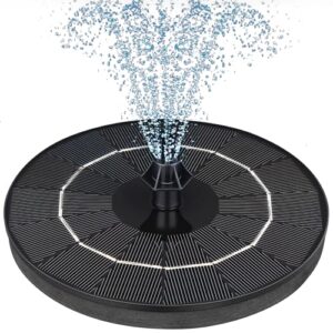 Mademax Upgraded Solar Fountain with B08NJN5MTQ