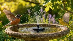moving water bird bath features moving water bird bath features