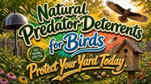 natural predator deterrents for birds