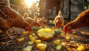 pineapple parts chickens can eat pineapple parts chickens can eat