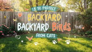 protect backyard birds from cats