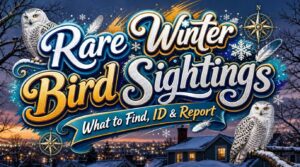 rare winter bird sightings