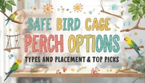 safe bird cage perch options safe bird cage perch options